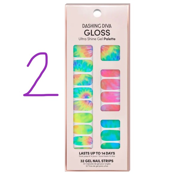 Dashing Diva Gel Nail Strips Featuring Ultra Trendy Designs - Picture 3 of 8